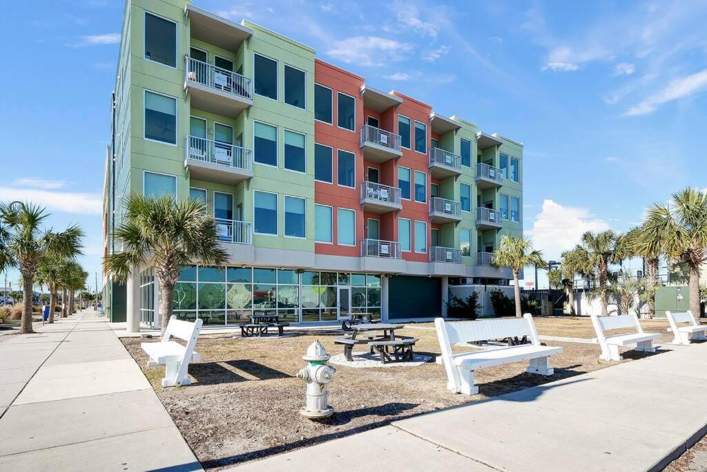 Seabee Beach Buzz @The Boardwalk Apartment Carolina Beach Bagian luar foto